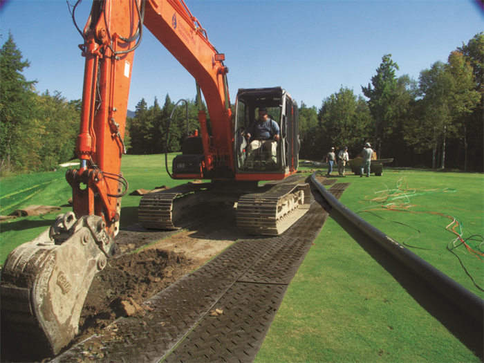 Track Road Mats For Heavy Equipment